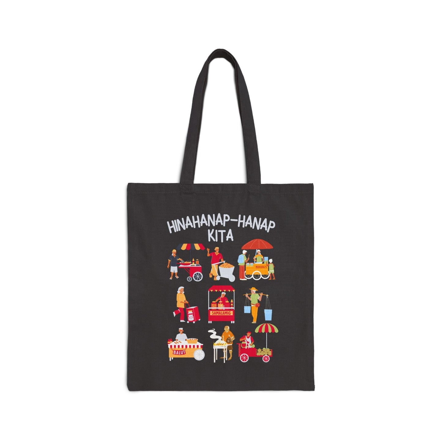 PINOY STREET FOODS 1 - Filipino Food (Tote Bag)