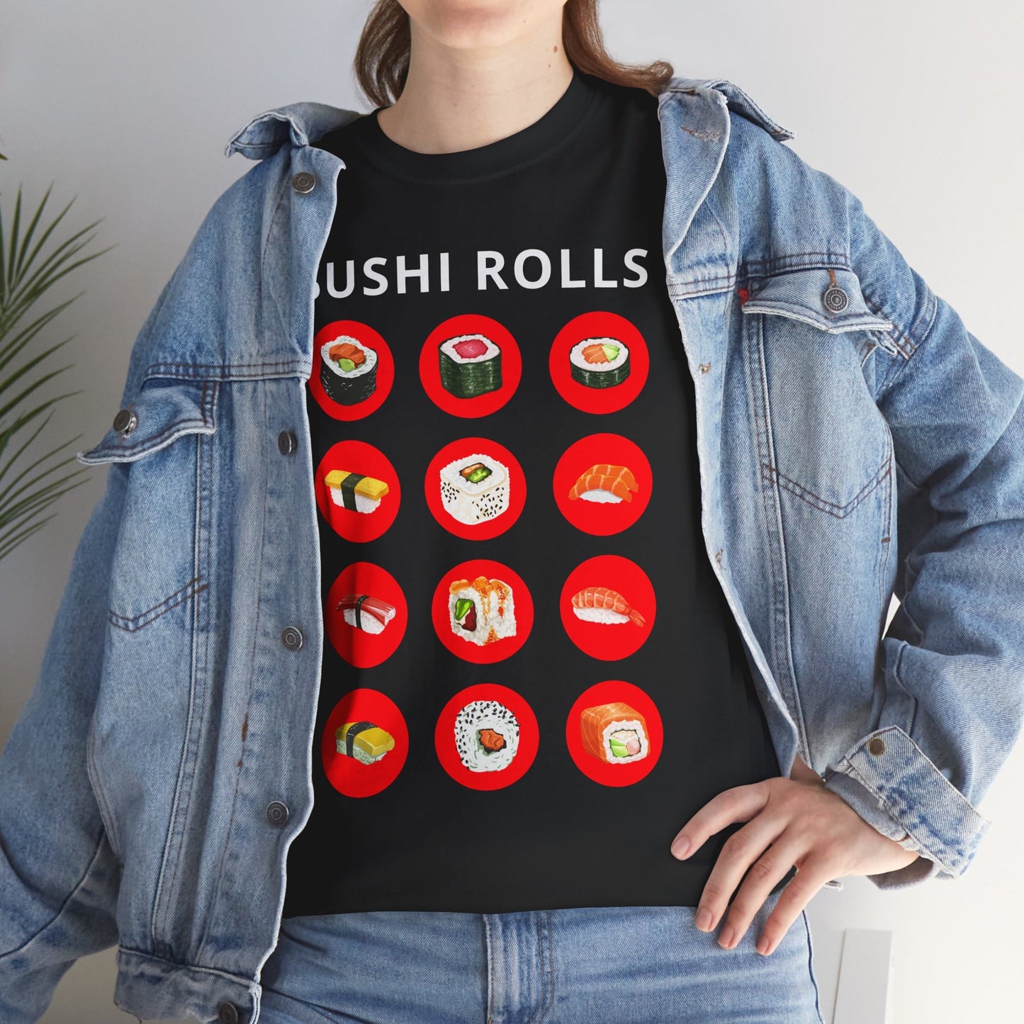 SUSHI ROLLS - Japanese Food (Basic Tee)