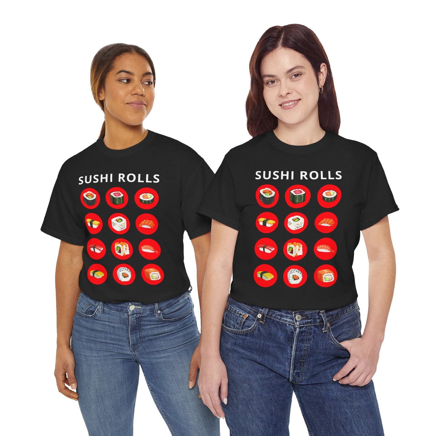 SUSHI ROLLS - Japanese Food (Basic Tee)
