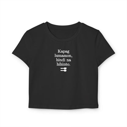 UNLI RICE 2 - Filipino Food (Crop Top)