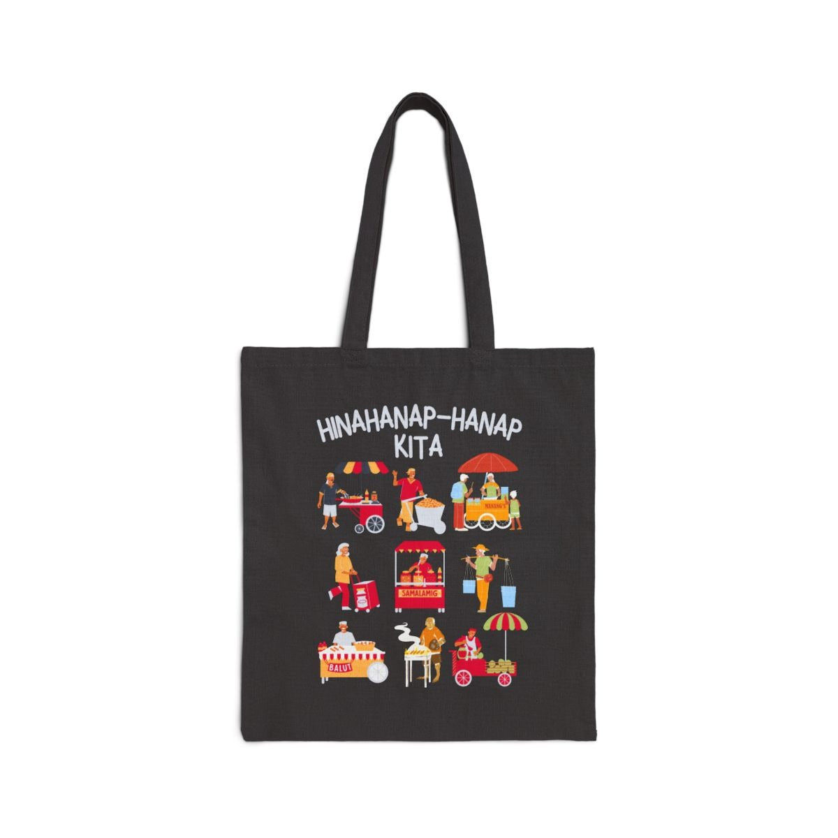 PINOY STREET FOODS 1 - Filipino Food (Tote Bag)