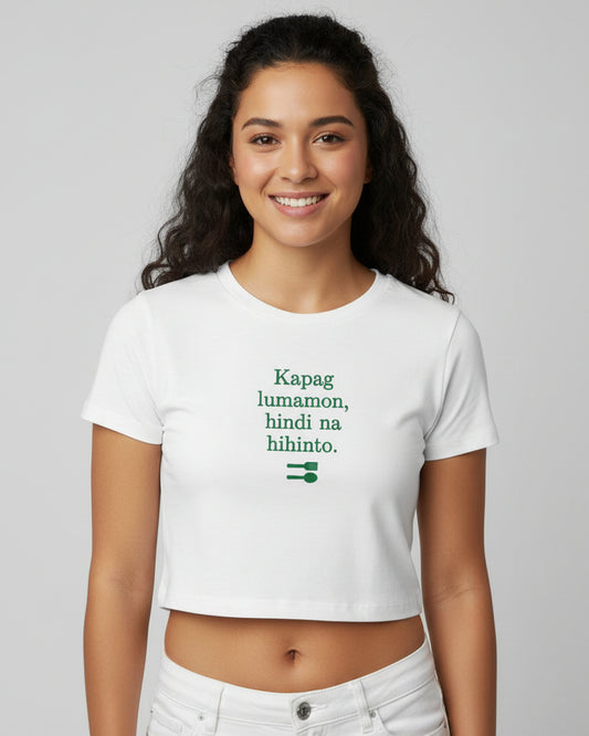 UNLI RICE 2 - Filipino Food (Crop Top)