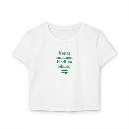 UNLI RICE 2 - Filipino Food (Crop Top)