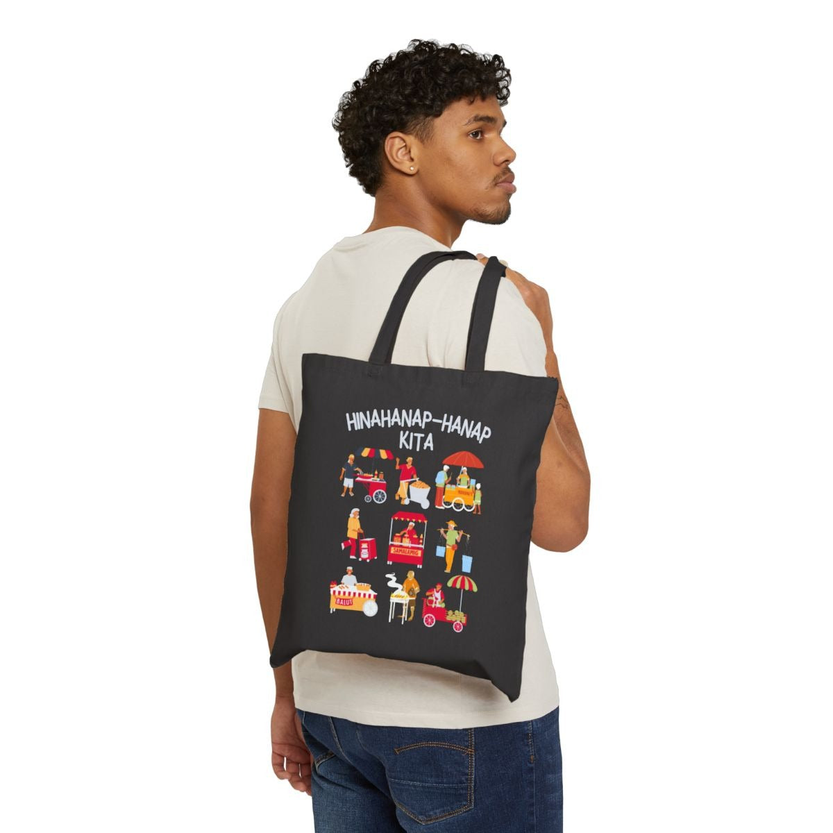 PINOY STREET FOODS 1 - Filipino Food (Tote Bag)