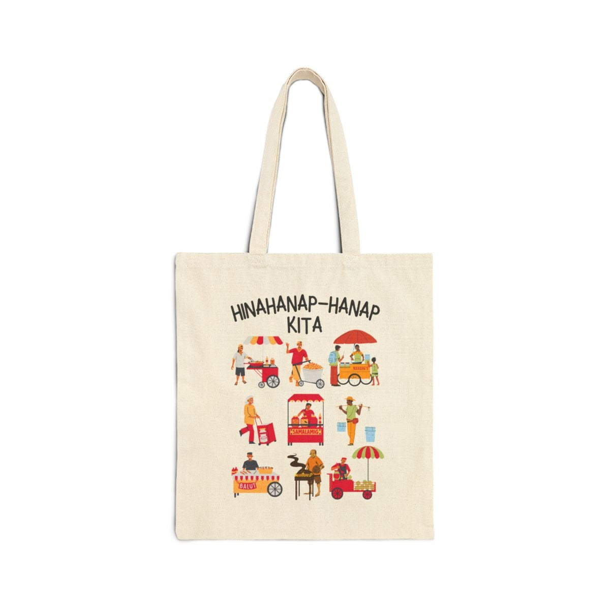 PINOY STREET FOODS 1 - Filipino Food (Tote Bag)