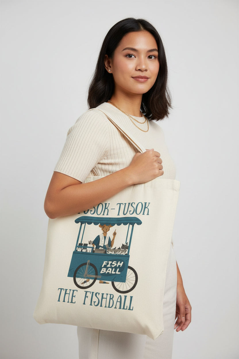 FISHBALL 1 - Filipino Food (Tote Bag)