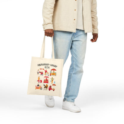 PINOY STREET FOODS 1 - Filipino Food (Tote Bag)