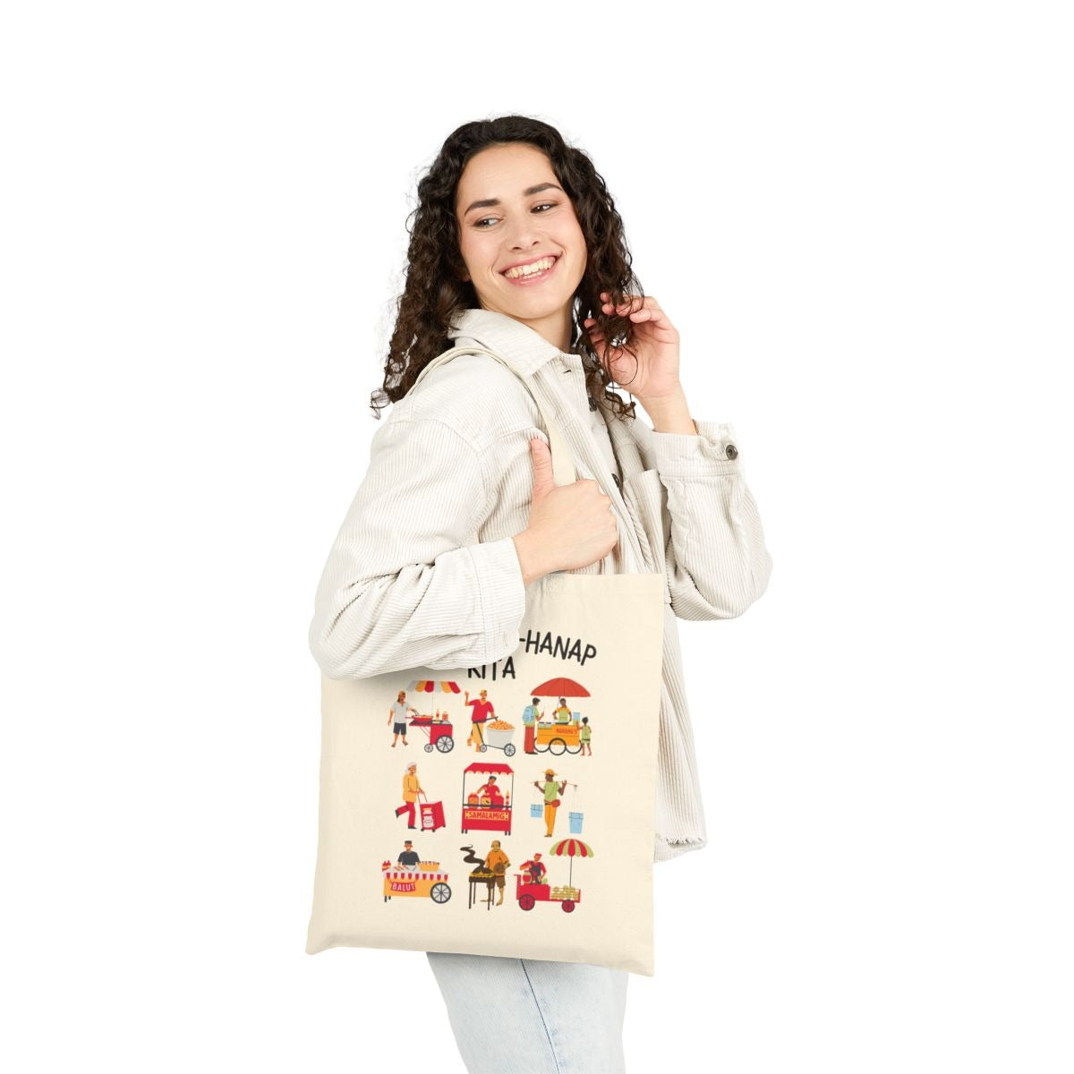 PINOY STREET FOODS 1 - Filipino Food (Tote Bag)