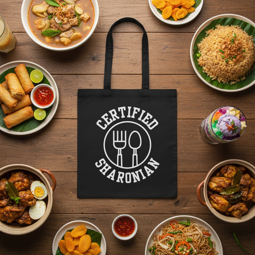 SHARONIAN 1 - Filipino Food (Tote Bag)