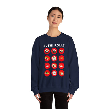 SUSHI ROLLS - Japanese Food (Sweatshirt)