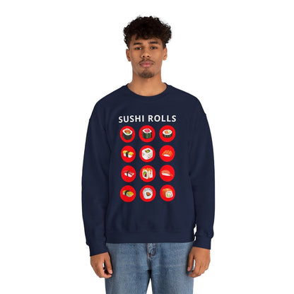 SUSHI ROLLS - Japanese Food (Sweatshirt)