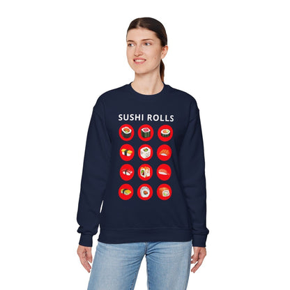 SUSHI ROLLS - Japanese Food (Sweatshirt)