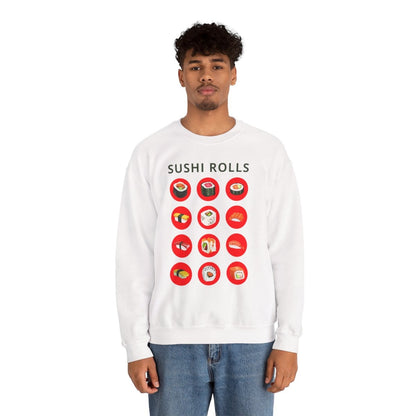 SUSHI ROLLS - Japanese Food (Sweatshirt)