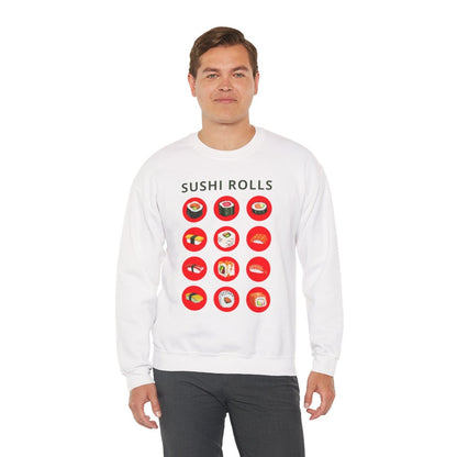 SUSHI ROLLS - Japanese Food (Sweatshirt)