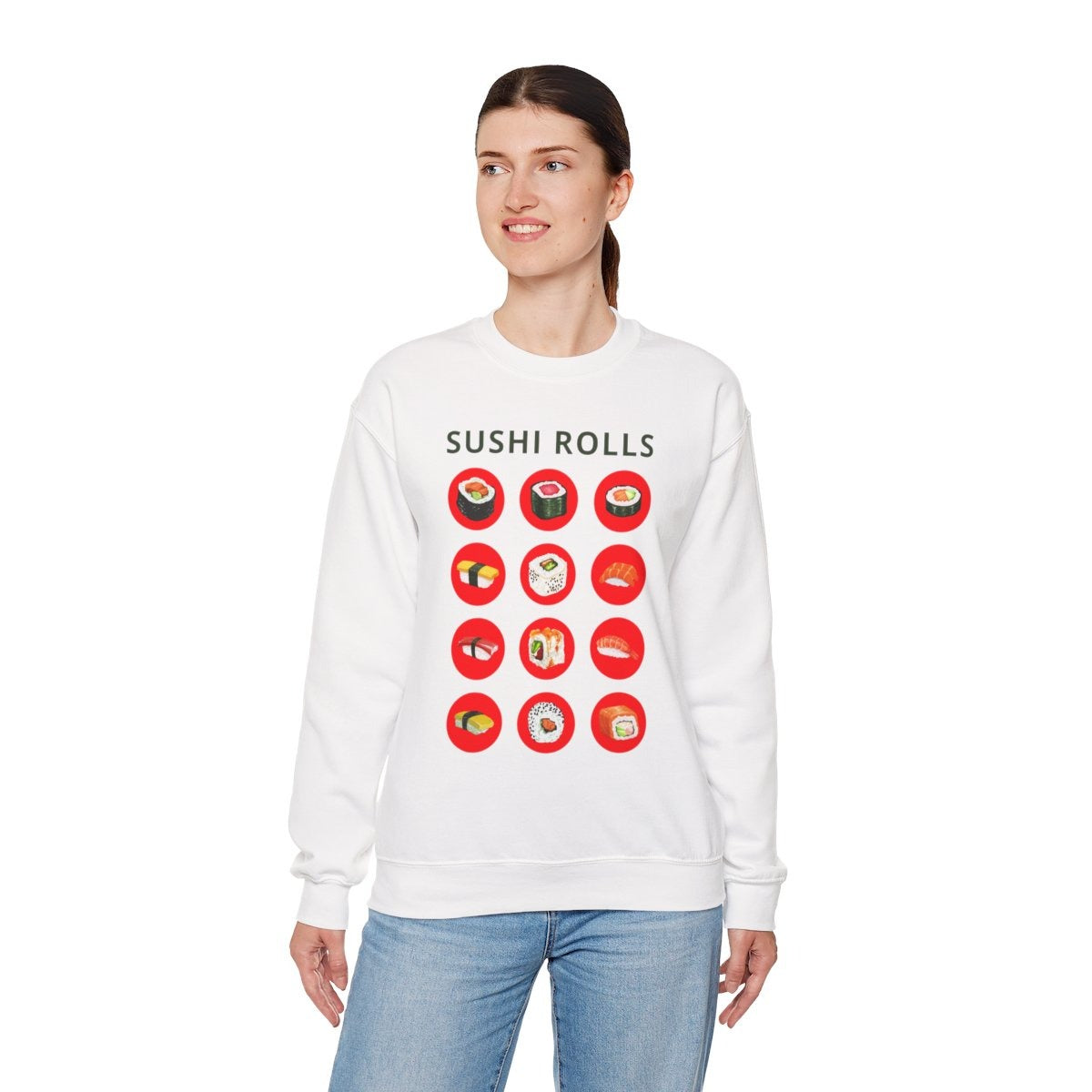SUSHI ROLLS - Japanese Food (Sweatshirt)