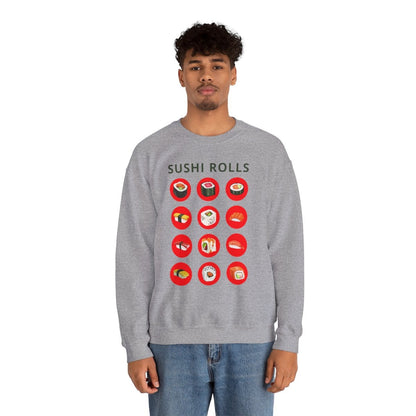 SUSHI ROLLS - Japanese Food (Sweatshirt)