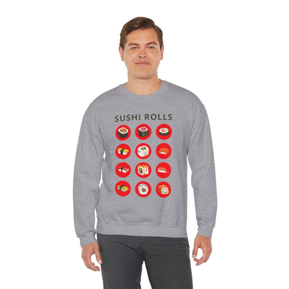 SUSHI ROLLS - Japanese Food (Sweatshirt)