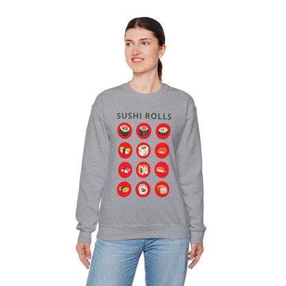 SUSHI ROLLS - Japanese Food (Sweatshirt)
