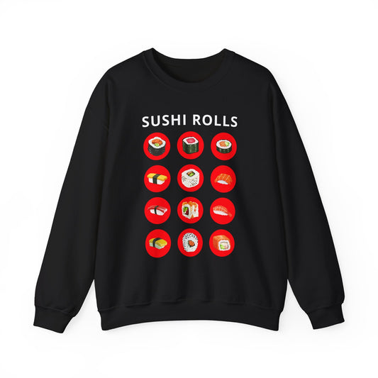 SUSHI ROLLS - Japanese Food (Sweatshirt)