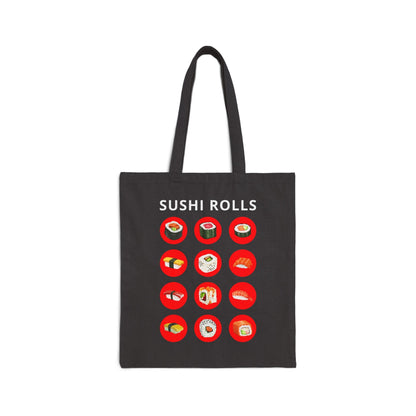 SUSHI ROLLS - Japanese Food (Tote Bag)
