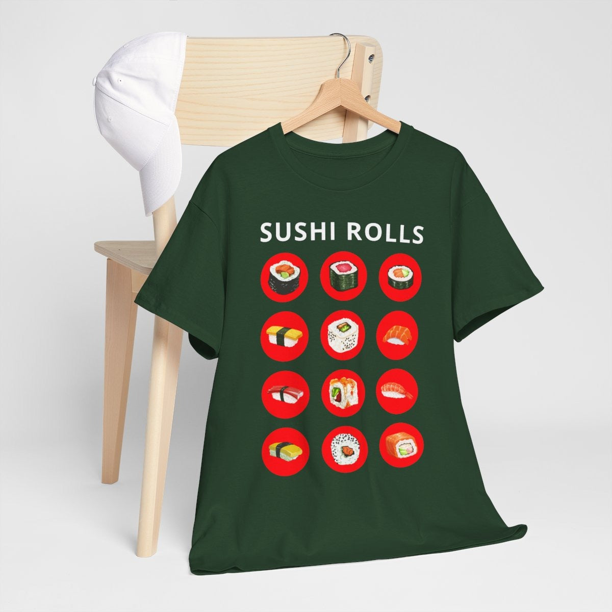 SUSHI ROLLS - Japanese Food (Basic Tee)