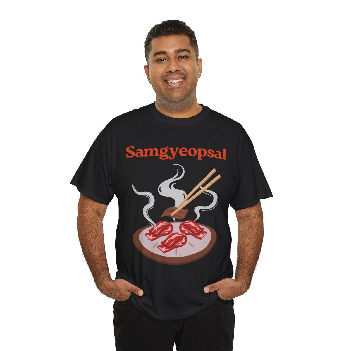 SAMGYEOPSAL - Korean Food (Basic Tee)