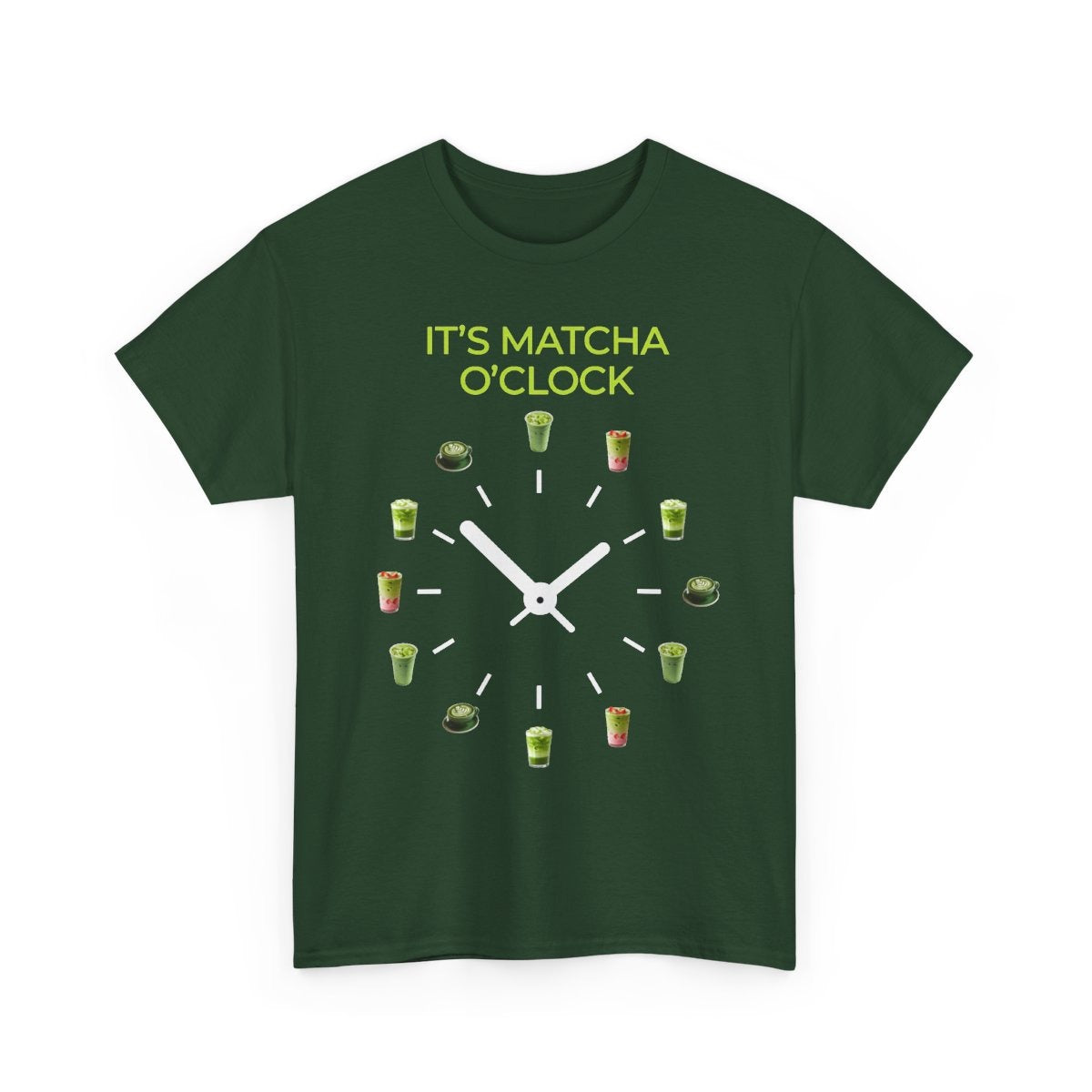MATCHA O'CLOCK - Drinks (Basic Tee)