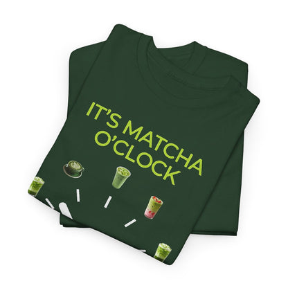 MATCHA O'CLOCK - Drinks (Basic Tee)