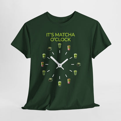 MATCHA O'CLOCK - Drinks (Basic Tee)