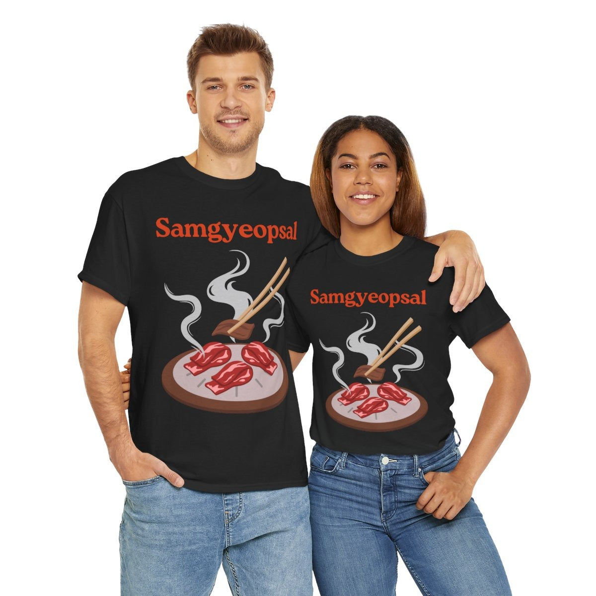 SAMGYEOPSAL - Korean Food (Basic Tee)