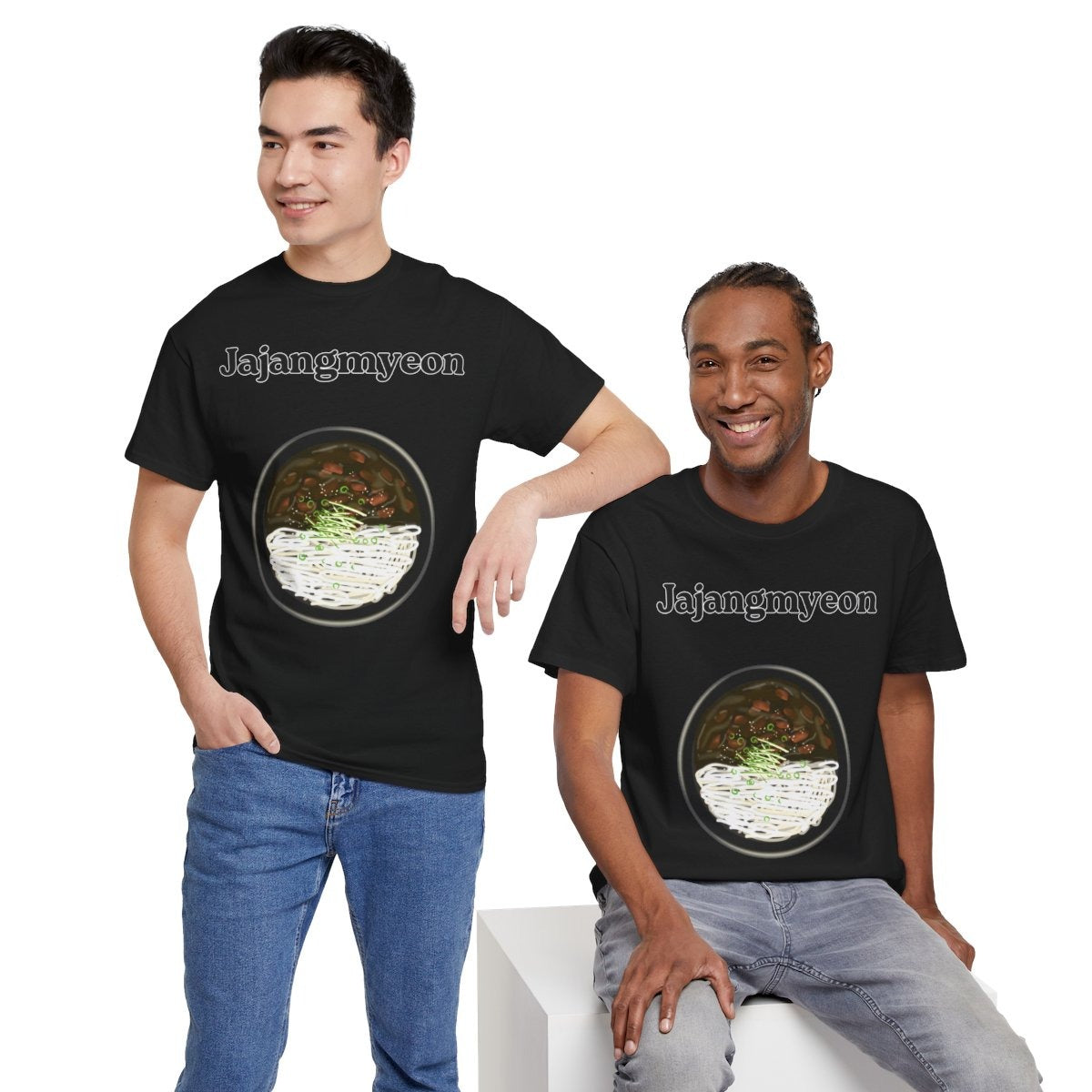 JAJANGMYEON - Korean Food (Basic Tee)