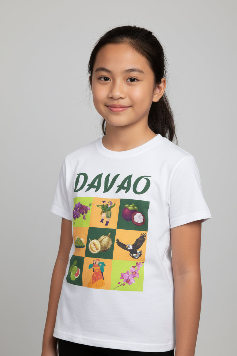 DAVAO FOOD TRIP - Filipino Food (Kids Tee)