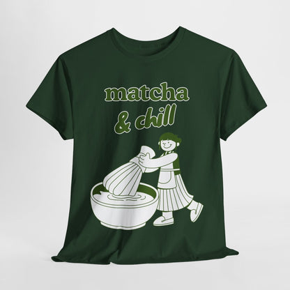 MATCHA & CHILL - Japanese Food (Basic Tee)