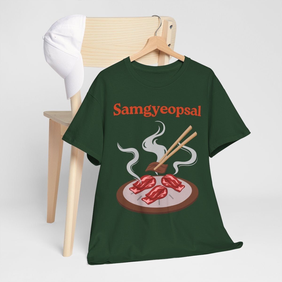 SAMGYEOPSAL - Korean Food (Basic Tee)