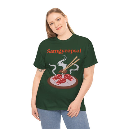SAMGYEOPSAL - Korean Food (Basic Tee)