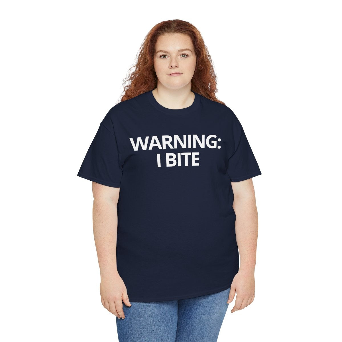 WARNING: I BITE - Foodie (Basic Tee)
