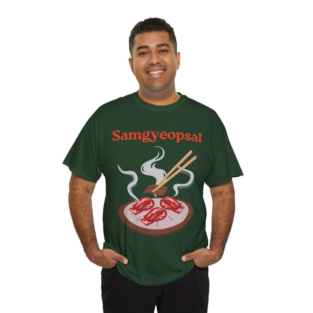 SAMGYEOPSAL - Korean Food (Basic Tee)