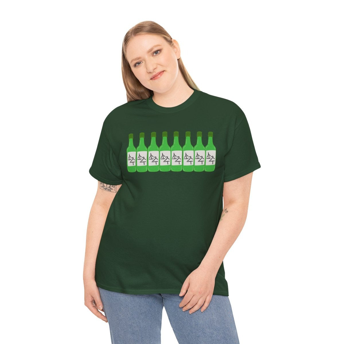 BLUEBERRY SOJU - Korean Food (Basic Tee)