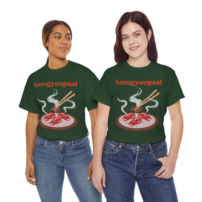 SAMGYEOPSAL - Korean Food (Basic Tee)