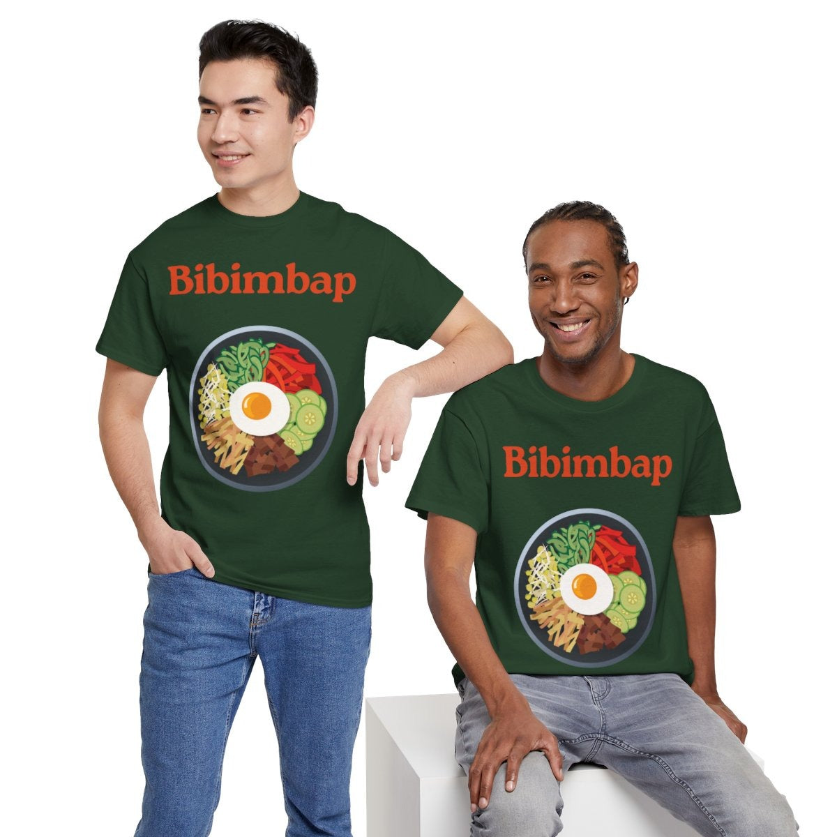 BIBIMBAP 2 - Korean Food (Basic Tee)