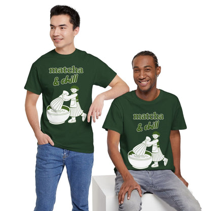 MATCHA & CHILL - Japanese Food (Basic Tee)