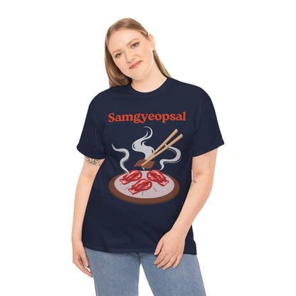 SAMGYEOPSAL - Korean Food (Basic Tee)