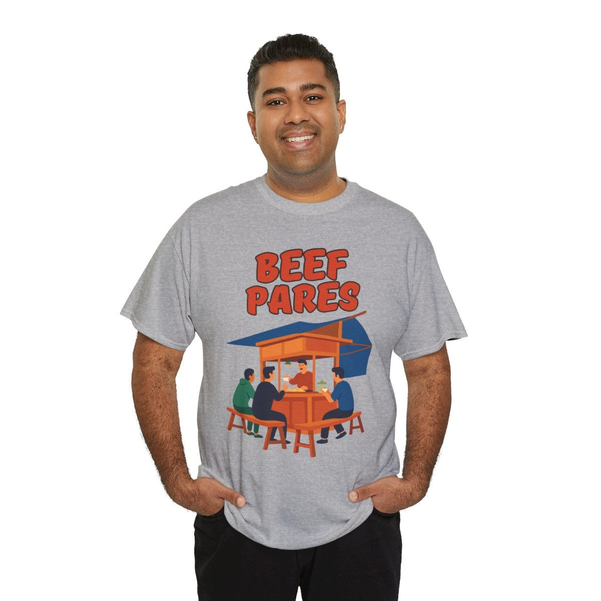 BEEF PARES - Filipino Food (Basic Tee)