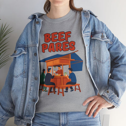 BEEF PARES - Filipino Food (Basic Tee)