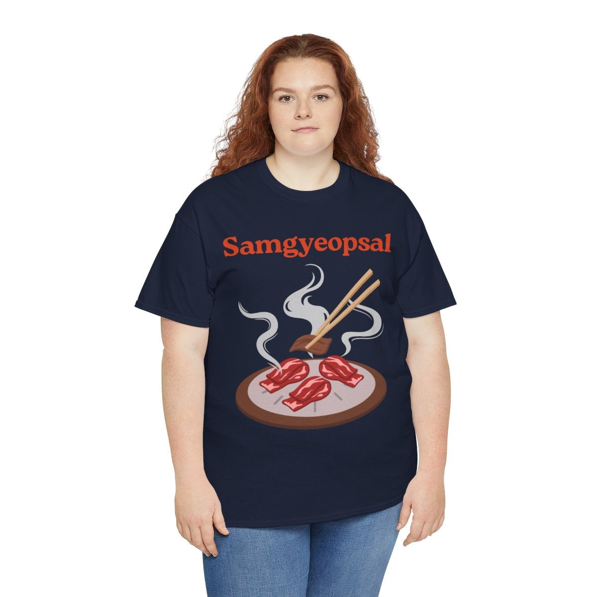 SAMGYEOPSAL - Korean Food (Basic Tee)
