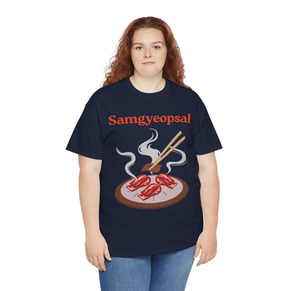 SAMGYEOPSAL - Korean Food (Basic Tee)