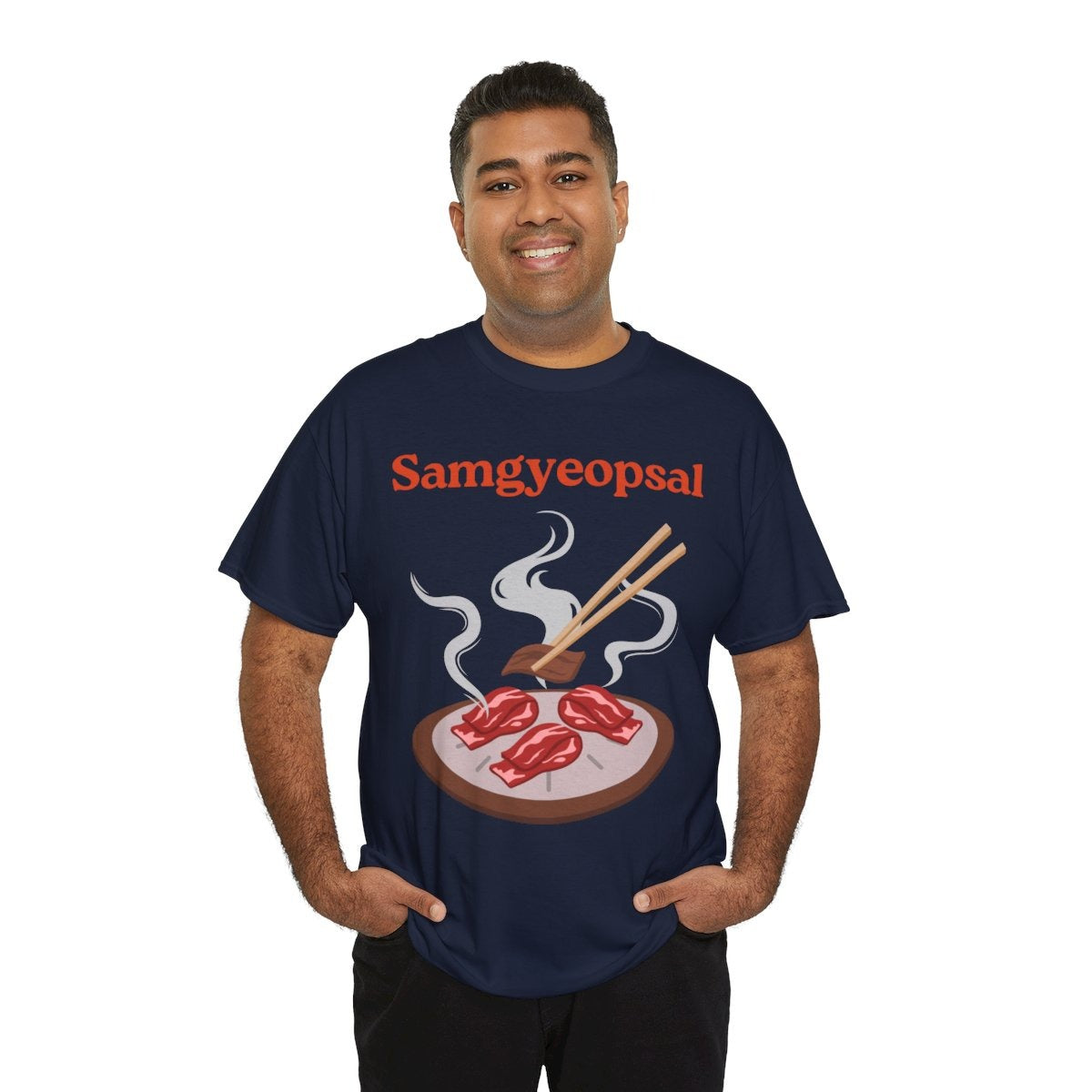 SAMGYEOPSAL - Korean Food (Basic Tee)