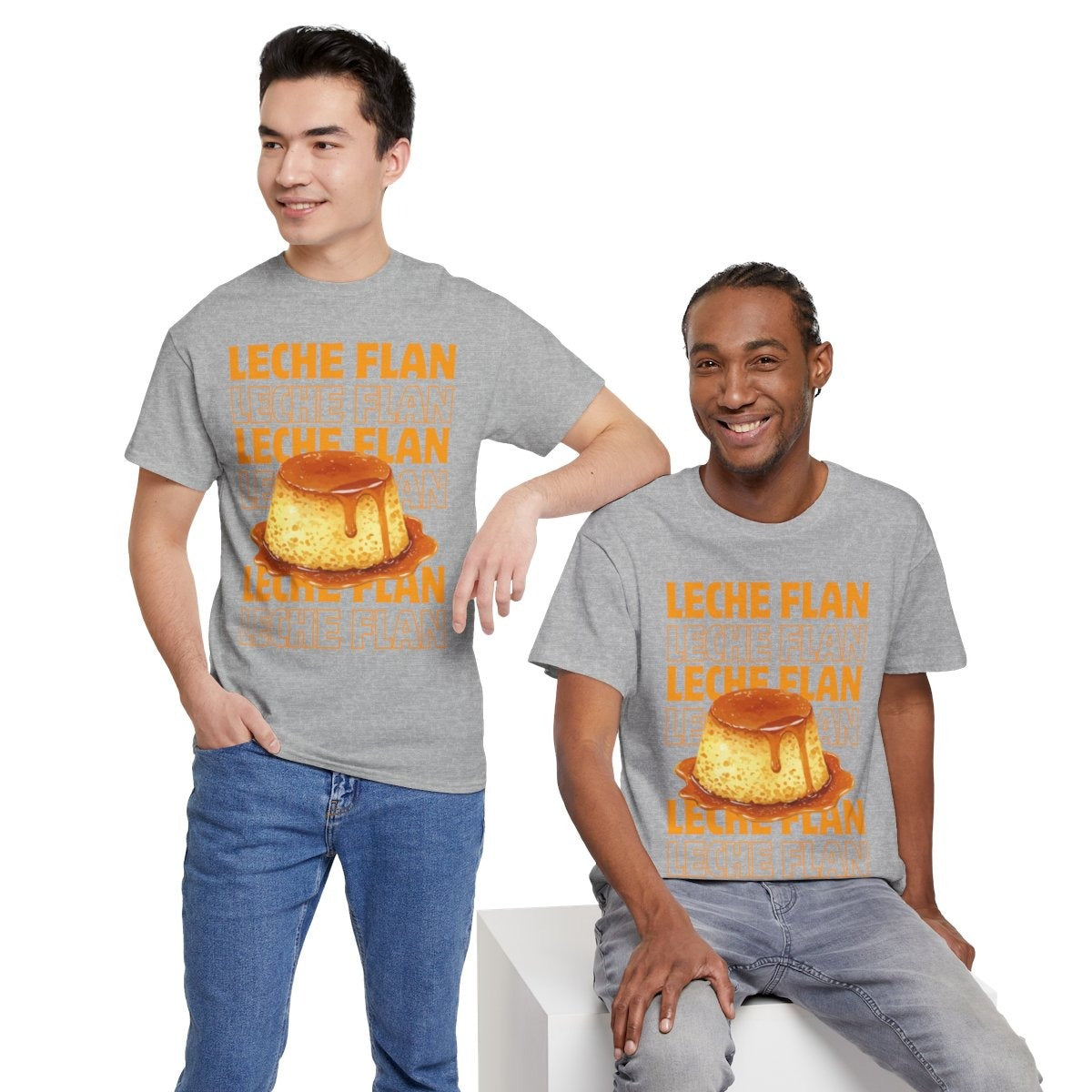 LECHE FLAN 2 - Filipino Food (Basic Tee)