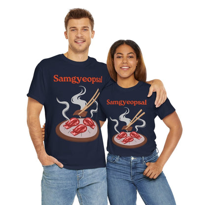 SAMGYEOPSAL - Korean Food (Basic Tee)
