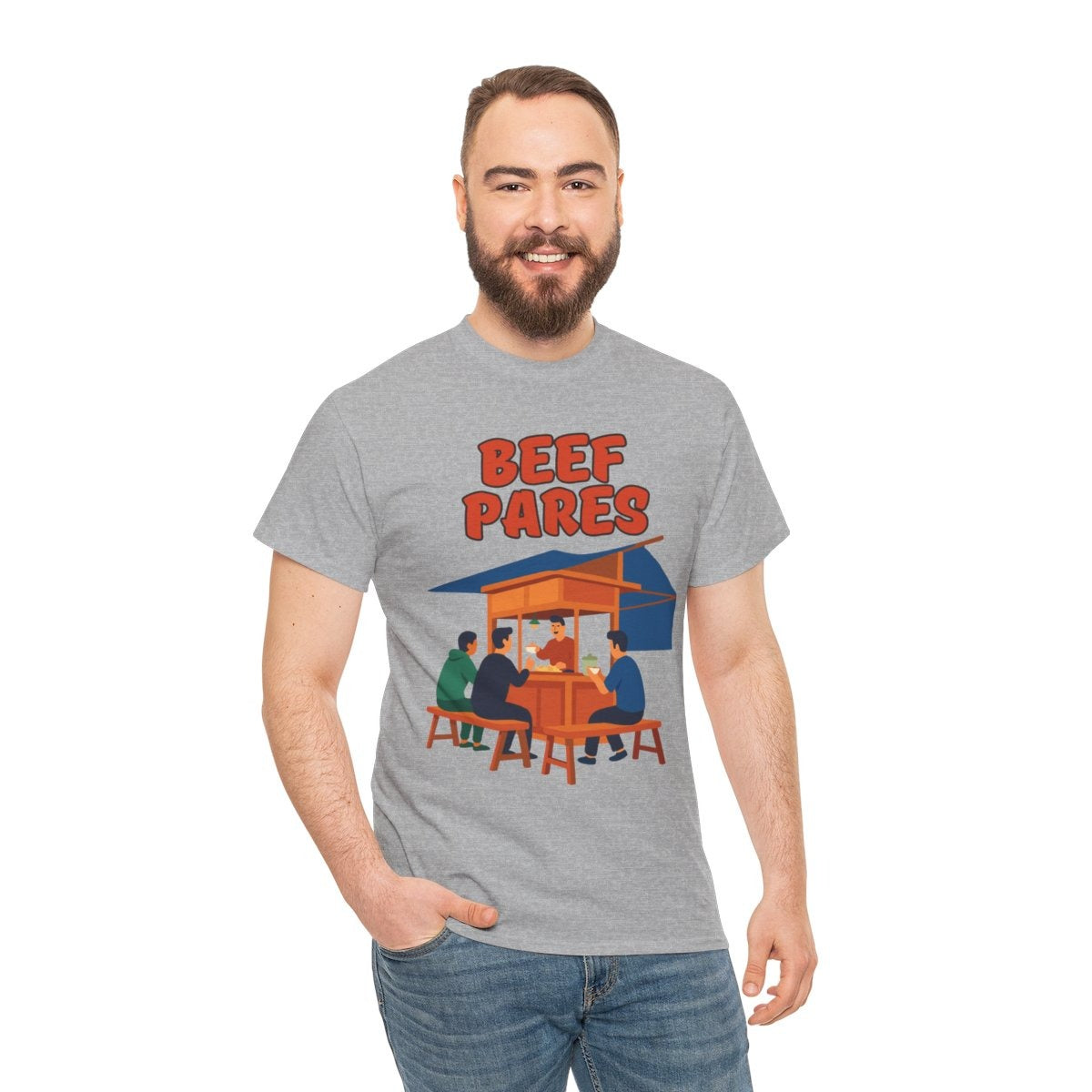 BEEF PARES - Filipino Food (Basic Tee)